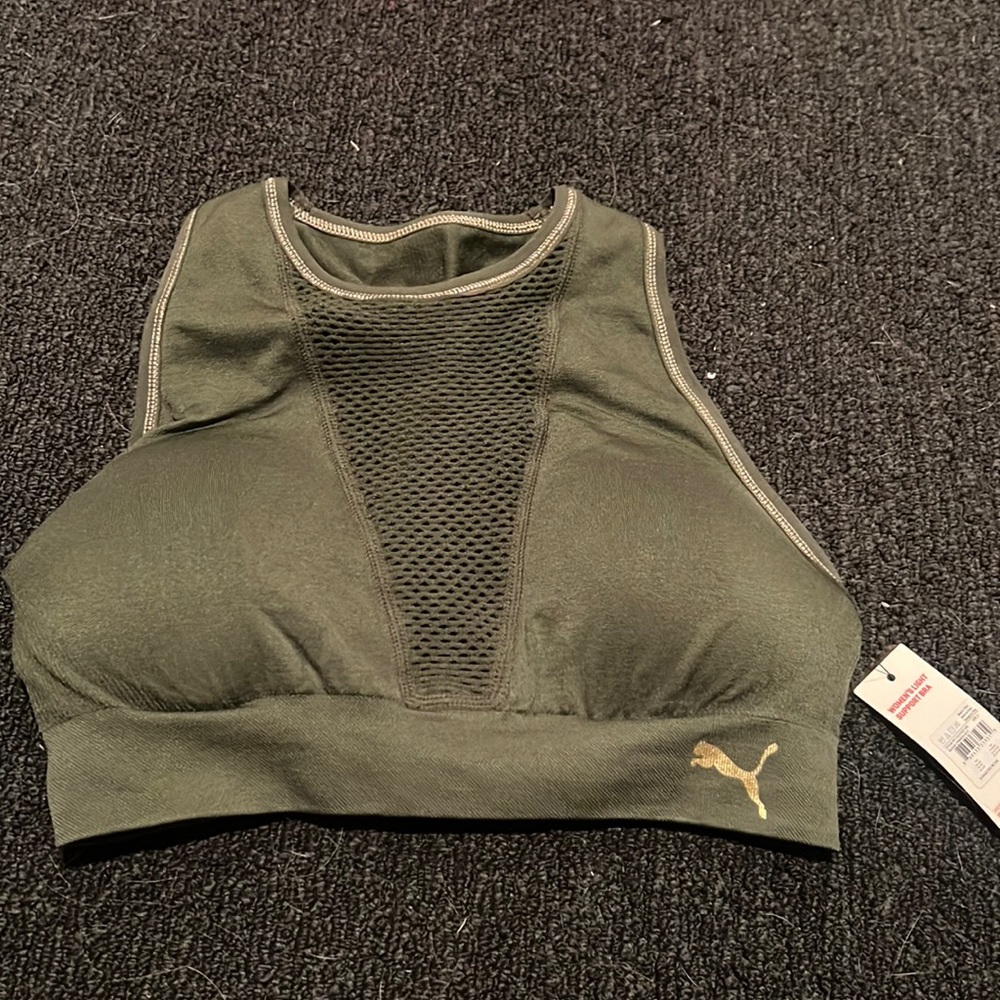 Puma Light Support Sports Bra - size small